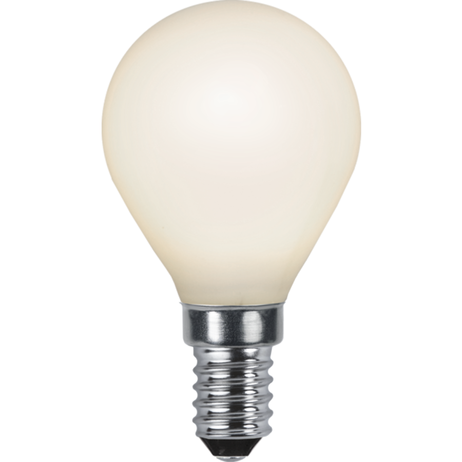 LED-lampa E14 med opalt glas. Ej dimringsbar (16 watt)