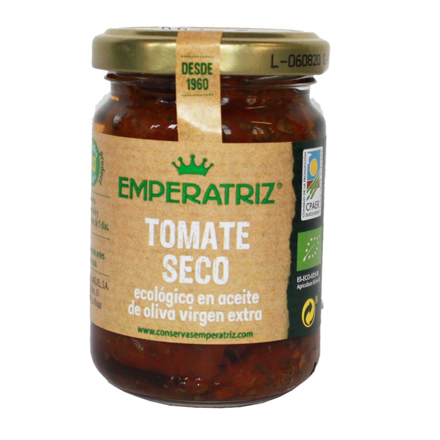 Soltorkade tomater EKO i olivolja 155 gram