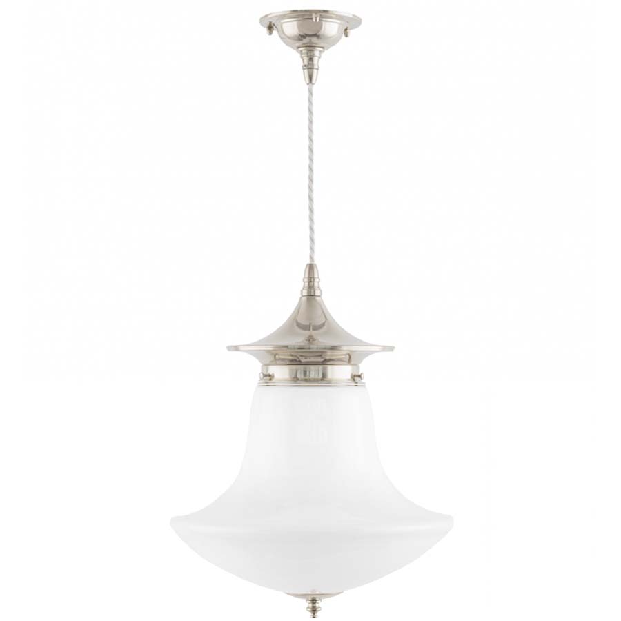 Dahlberg 100 förnicklad sladdupphäng klottrattskärm (bild för) Dahlberg 100 förnicklad sladdupphäng klottrattskärm