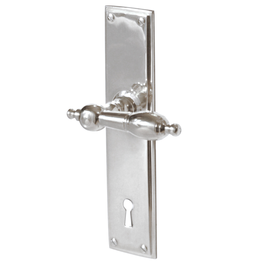 (bild för) Låsbolaget 144 förnicklat med långskylt Vasaplatsen