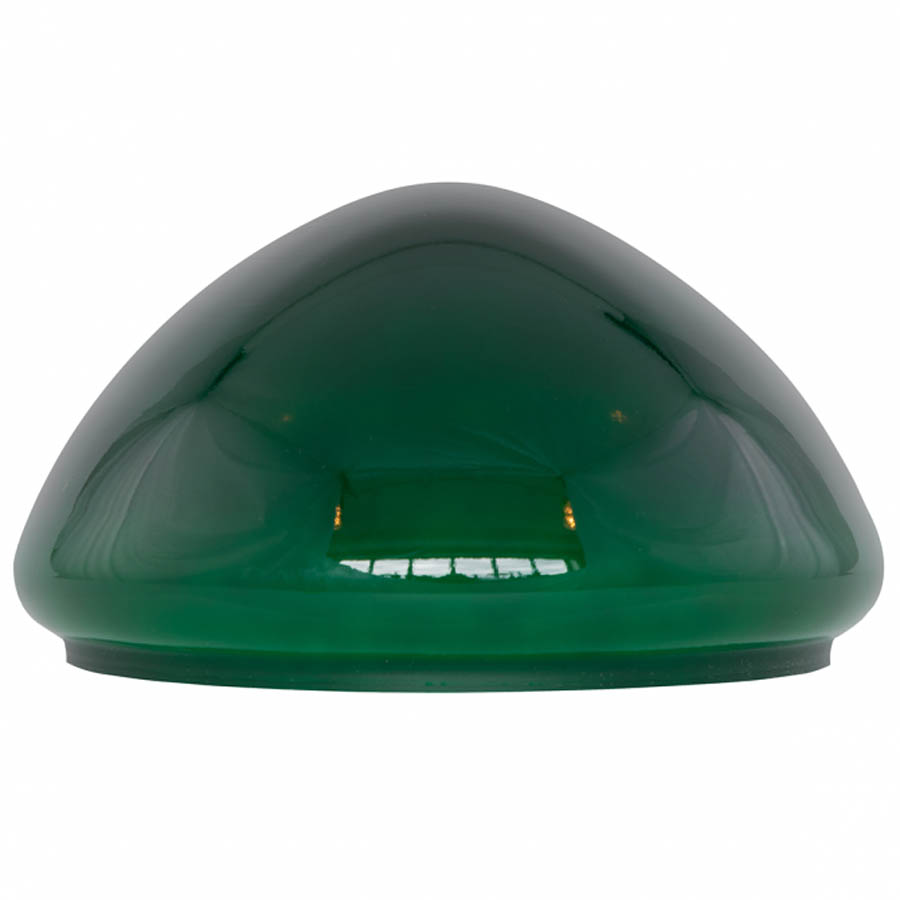 Större bordlampskärm hög grön (235-fattning)