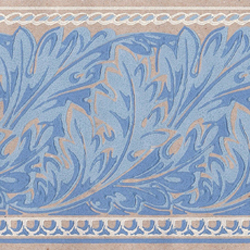 Viktoria II kvist/blå (bård)