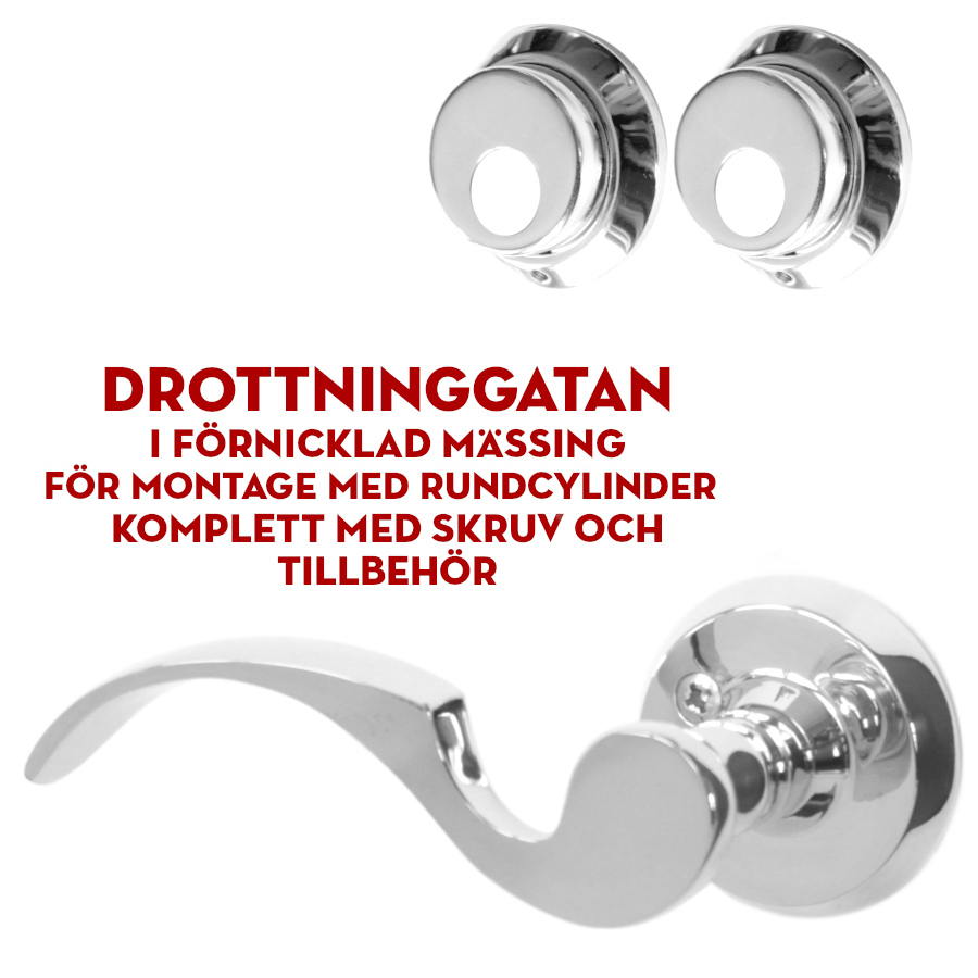 (bild för) Drottninggatan nickel för dubbla rundcylindrar