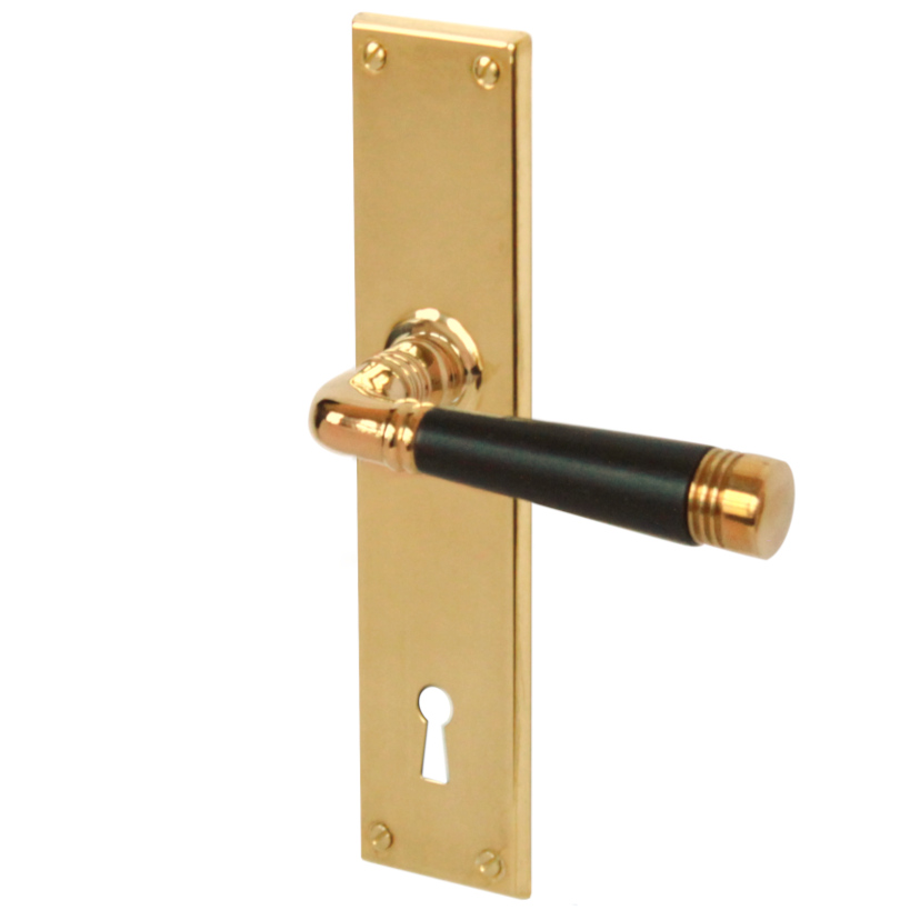 (bild för) Albert Karlsson 1920 med långskylt mässing