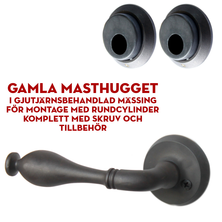 (bild för) Gamla Masthugget i gjutjärn för dubbla rundcylindrar