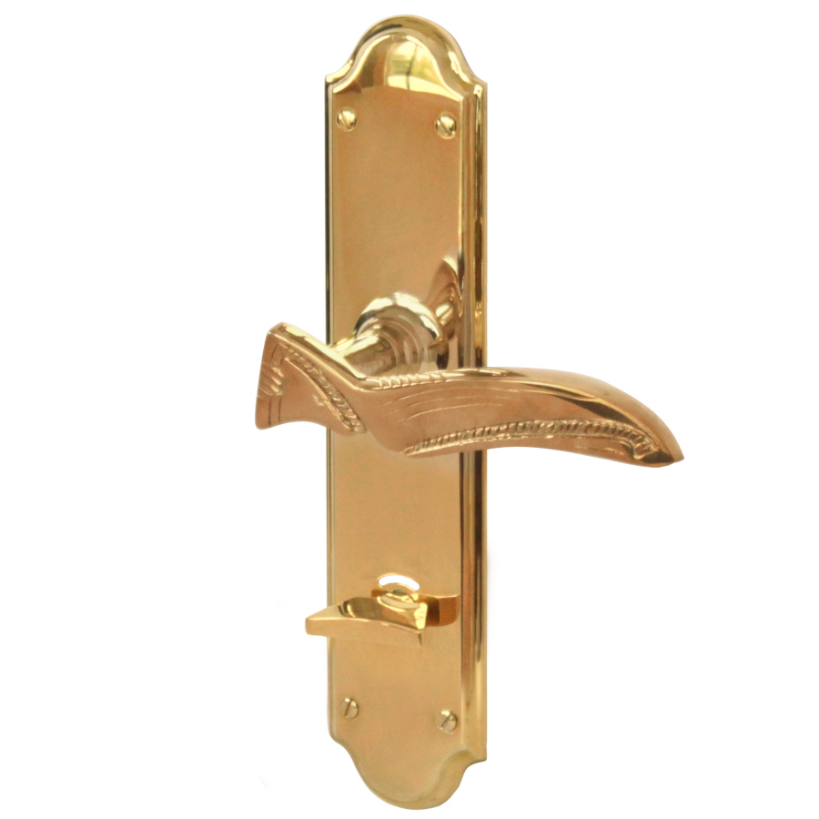 Gamla Arkaden med välvd långskylt mässing (bild för) Gamla Arkaden med välvd långskylt mässing