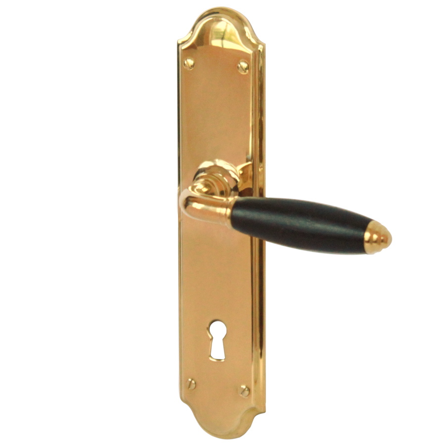 (bild för) Prinsgatan med välvd långskylt mässing