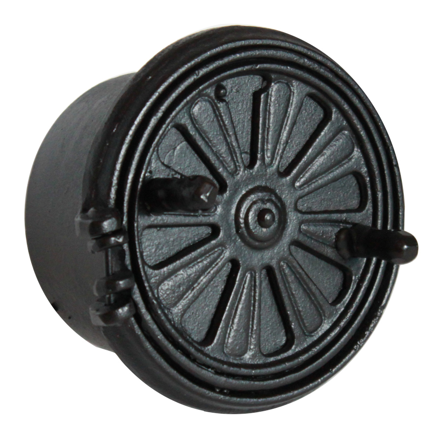 (bild för) Öppningsbar rosettventil gjutjärn (inmurningsmått ca 105-108 mm)