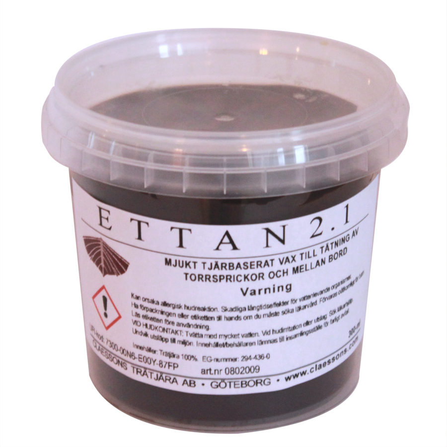 (bild för) Ettan – Traditionellt båtkitt och nåtmassa för träbåtar