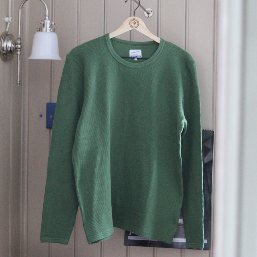 (bild för) Trikåtröja Grön Hermansson Folktrikå (Ljungskile Trikå)