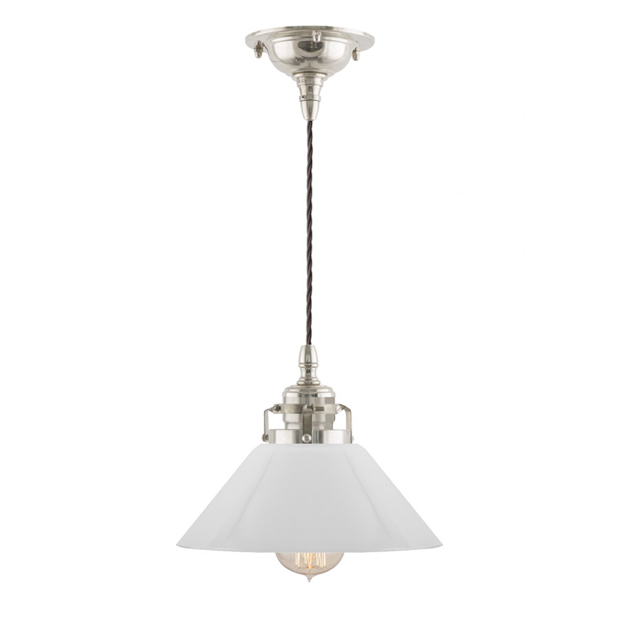 Ferlin förnicklad liten vit skomakare (fönsterlampa) (bild för) Ferlin förnicklad liten vit skomakare (fönsterlampa)