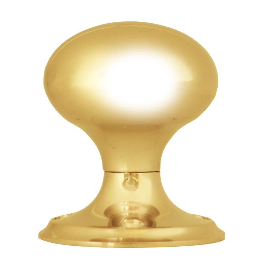 (bild för) Dörrknopp Låsfabriks n:o 880 mässing