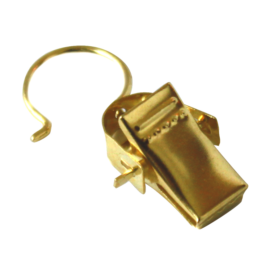 (bild för) Gardinklämma förmässingat stål (10-pack)