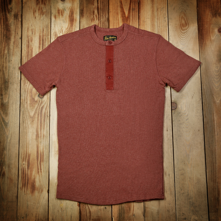 1954 Utility Shirt Short Sleeve Rusty Red (tröja)