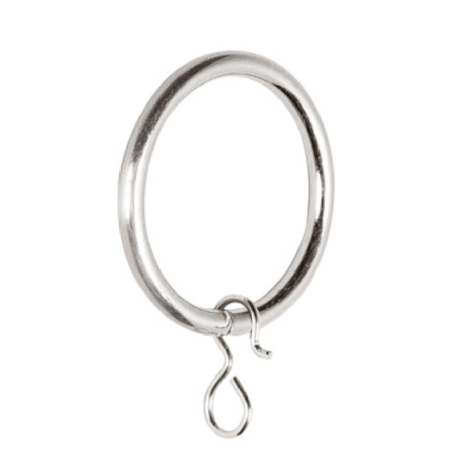 (bild för) Gardinring stål till Odessa nickel (10-pack)