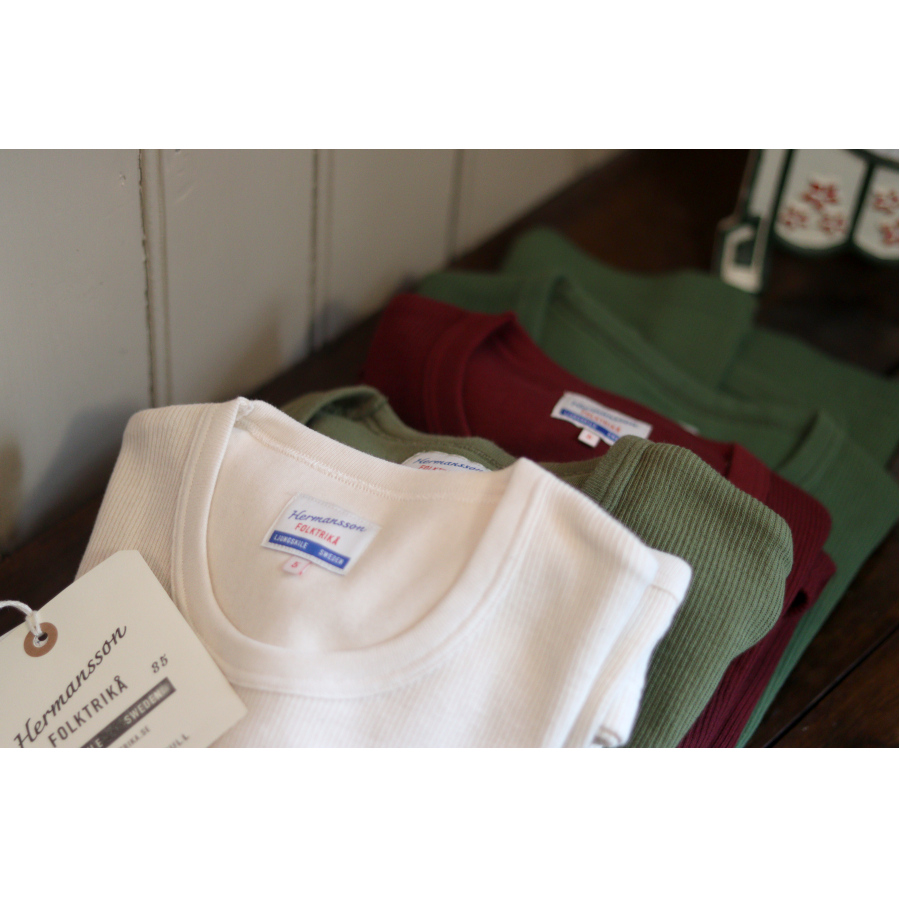 (bild för) Trikåtröja Råvit Hermansson Folktrikå (Ljungskile Trikå)